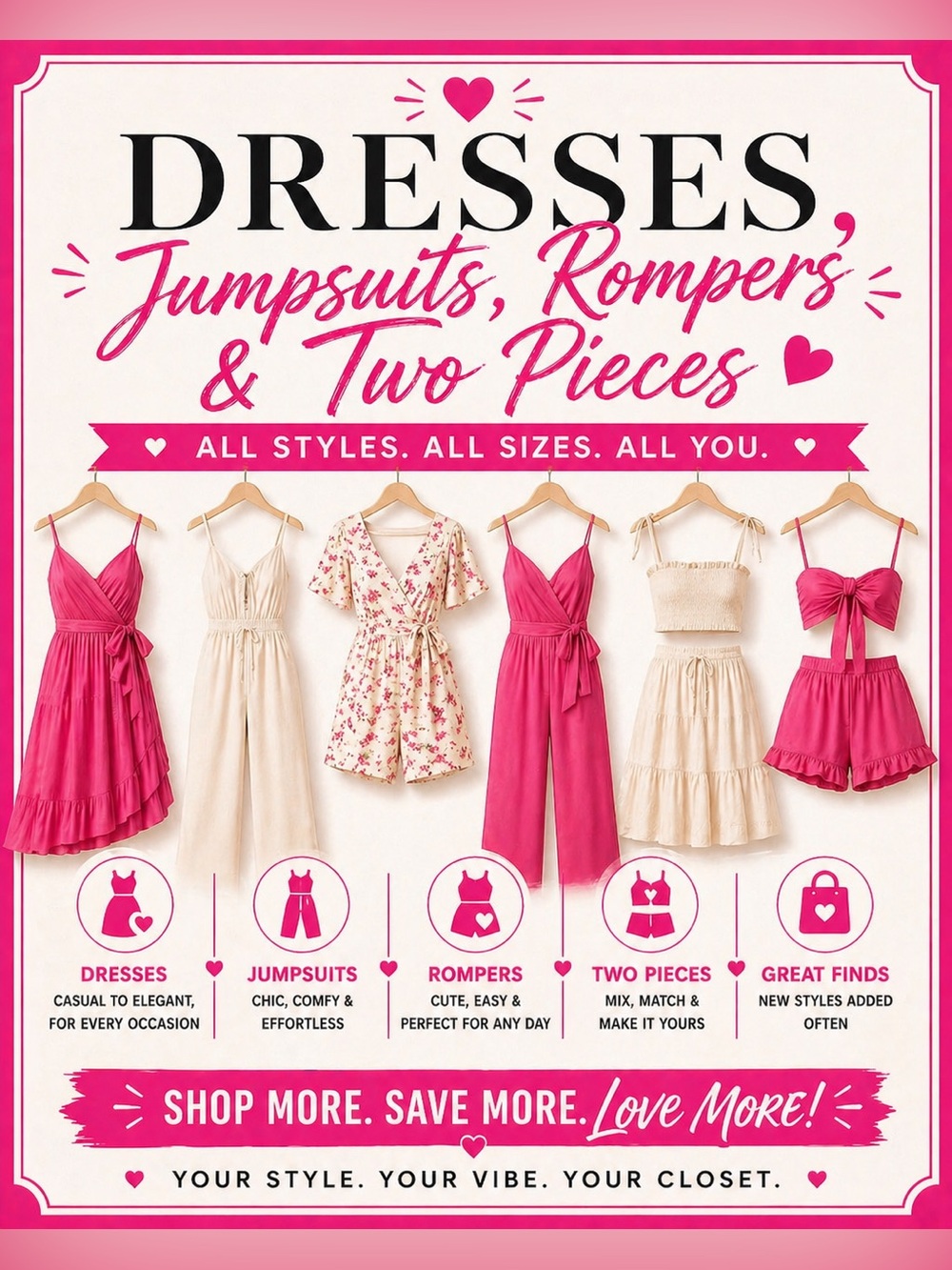 Dresses sign